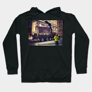 Men At Work Manhattan New York City Hoodie